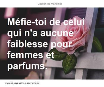 Citations Mahomet