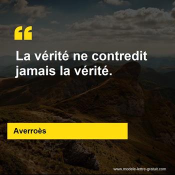 Citation Averroès