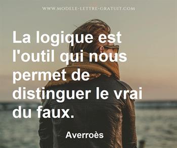 Citation de Averroès