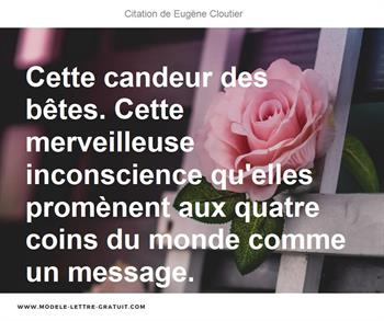 Citations Eugène Cloutier