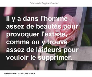 Citations Eugène Cloutier
