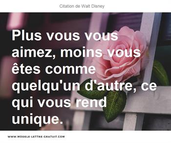 Citations Walt Disney