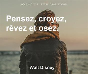 Citation de Walt Disney