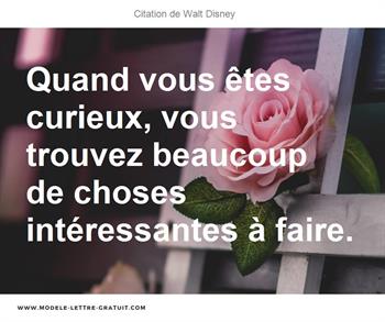 Citations Walt Disney