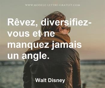 Citation de Walt Disney