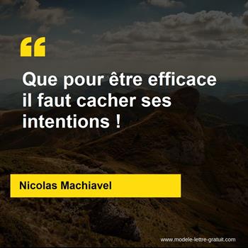 Citations Nicolas Machiavel