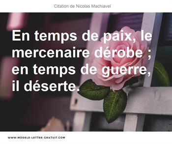 Citations Nicolas Machiavel