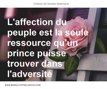 Citations Nicolas Machiavel