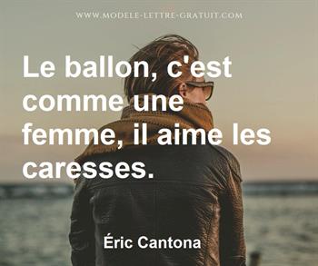 Citation de Éric Cantona