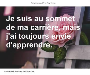Citations Éric Cantona