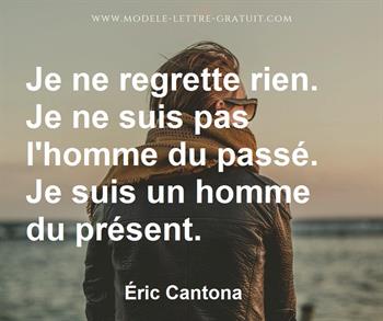 Citation de Éric Cantona