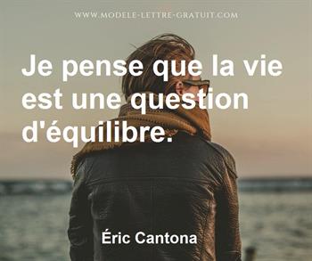 Citation de Éric Cantona