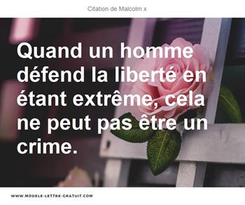 Citations Malcolm x