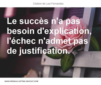 Citations Luis Fernandez