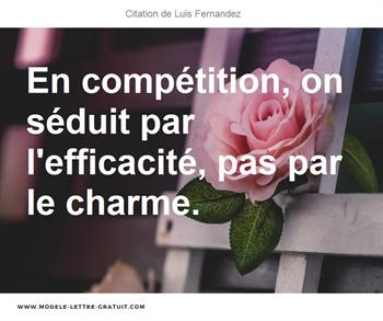 Citations Luis Fernandez