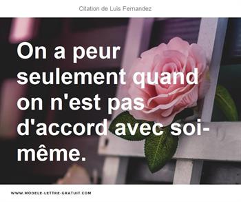 Citations Luis Fernandez