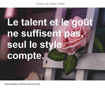 Citations Pierre Cardin