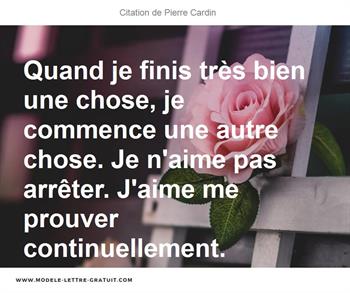 Citations Pierre Cardin