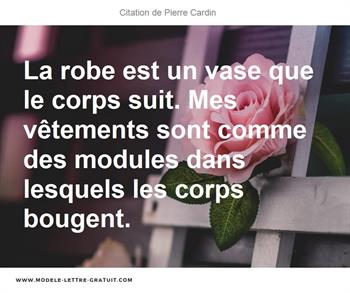 Citations Pierre Cardin