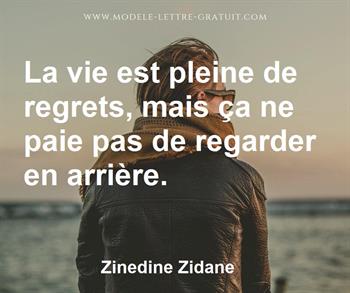 Citation de Zinedine Zidane