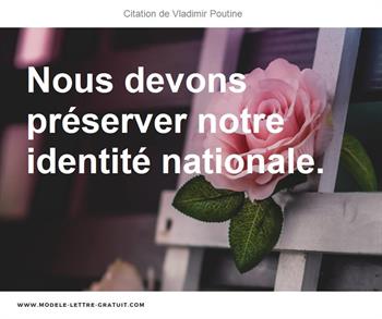 Citations Vladimir Poutine