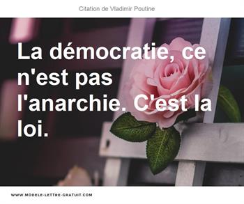 Citations Vladimir Poutine