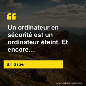 Citations Bill Gates