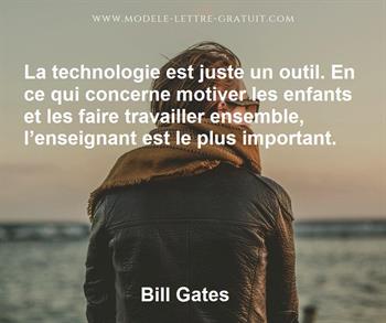 Citation de Bill Gates