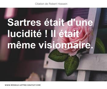 Citations Robert Hossein