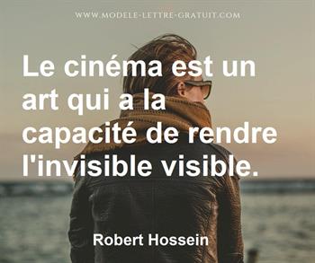 Citation de Robert Hossein