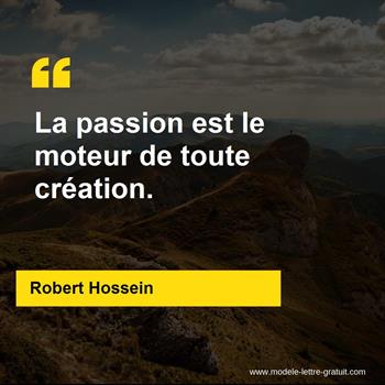 Citation Robert Hossein
