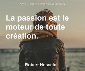 Citation de Robert Hossein