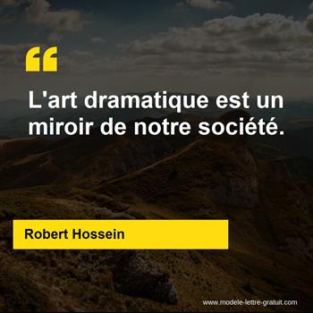 Citation Robert Hossein