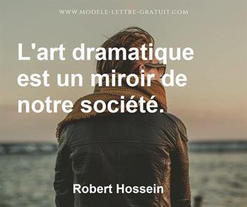 Citation de Robert Hossein