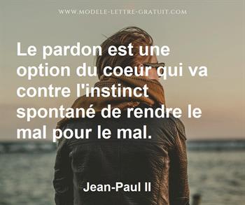 Citation de Jean-Paul II