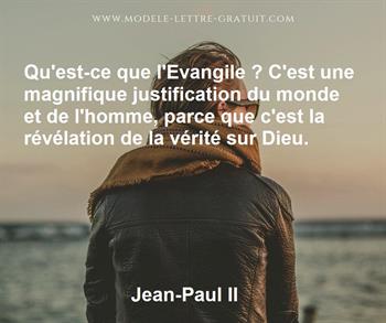 Citation de Jean-Paul II