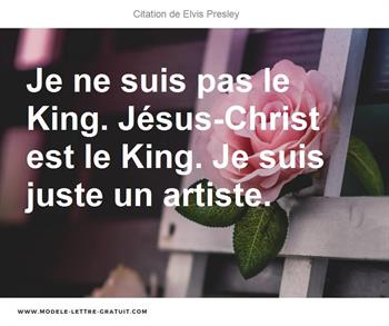 Citations Elvis Presley