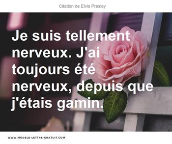 Citations Elvis Presley