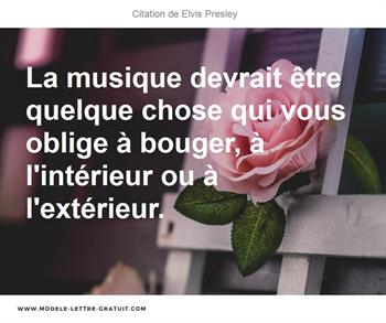 Citations Elvis Presley
