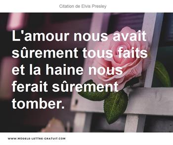 Citations Elvis Presley
