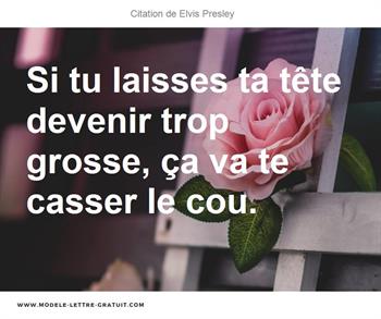 Citations Elvis Presley