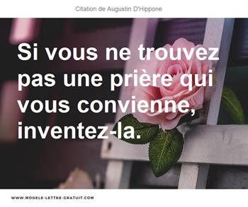 Citations Augustin D