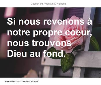 Citations Augustin D