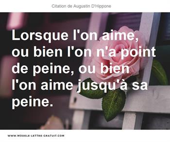 Citations Augustin D