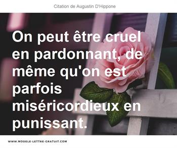 Citations Augustin D