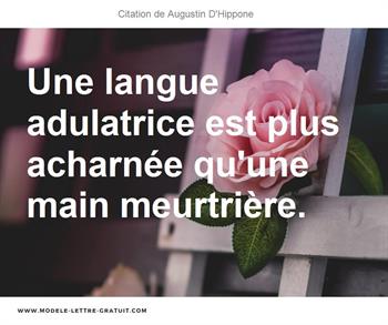 Citations Augustin D