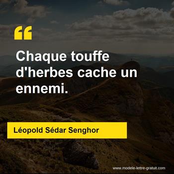 Citations Léopold Sédar Senghor