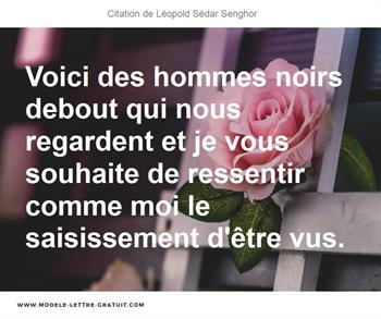 Citations Léopold Sédar Senghor