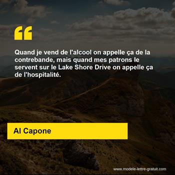 Citation de Al Capone