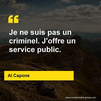 Citation Al Capone